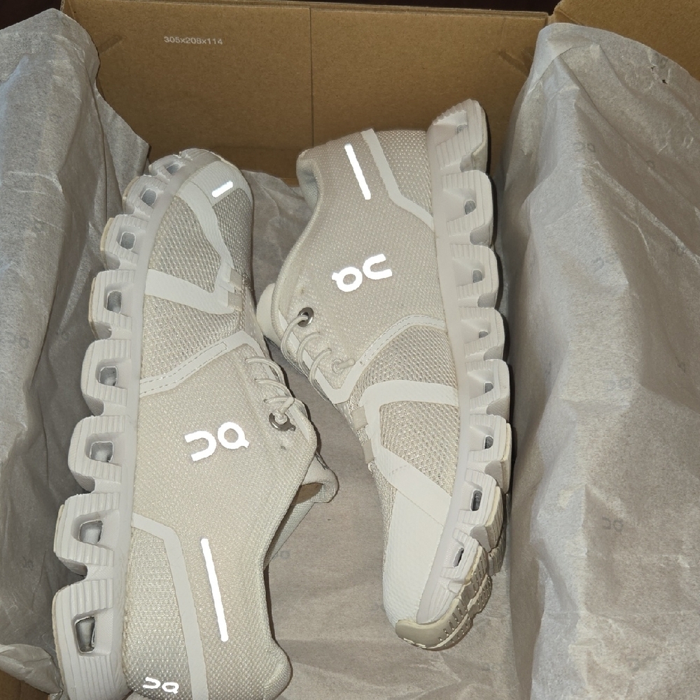 On Running White Athletic Shoes